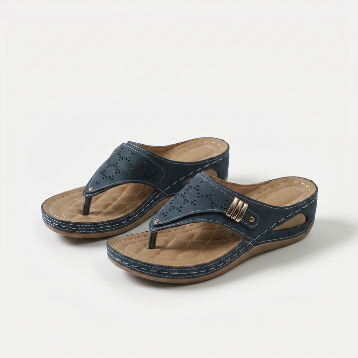 Élodie - Ladies' Toe Post Sandals