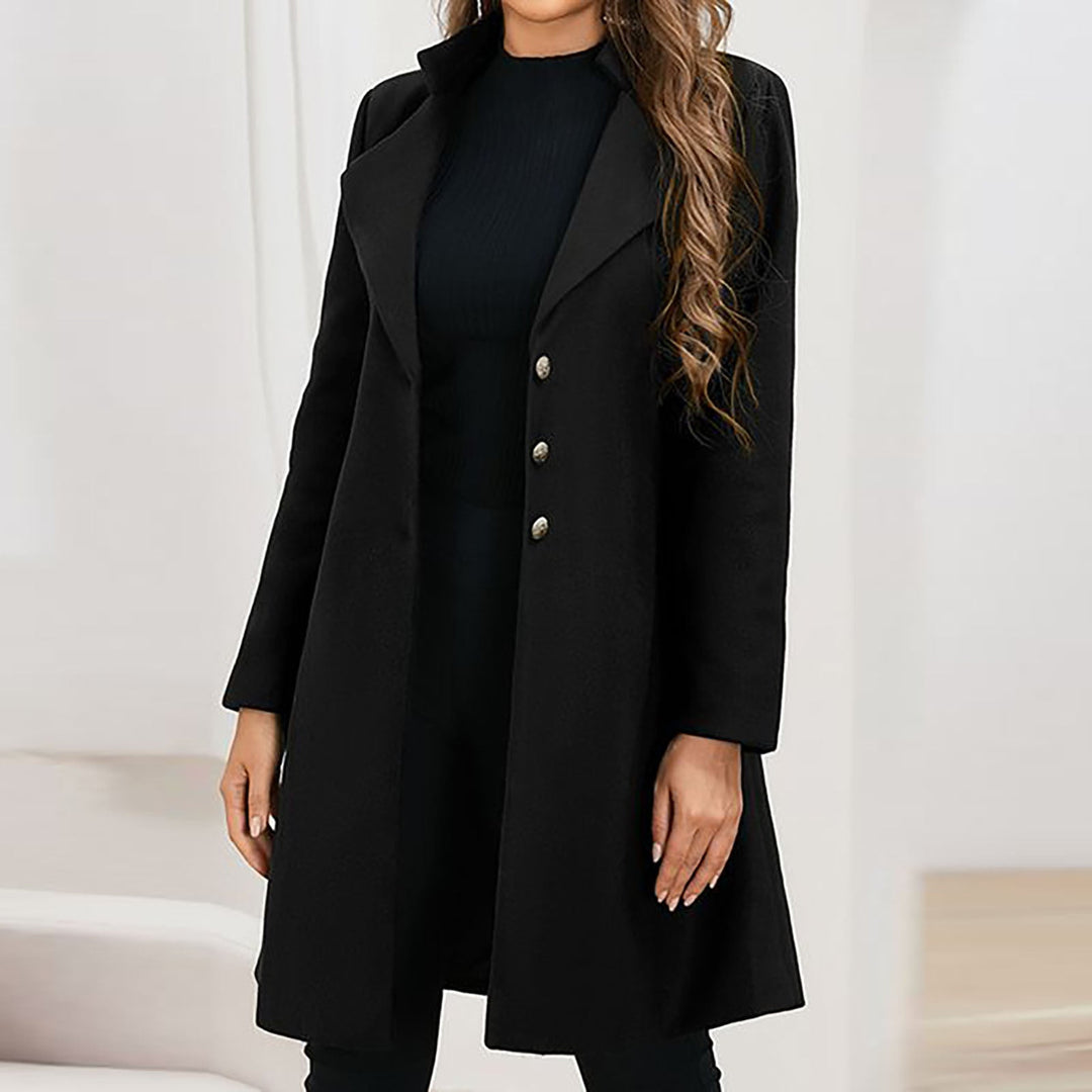 Jane | Elise Hartley Fitted Longline Wool-Blend Coat