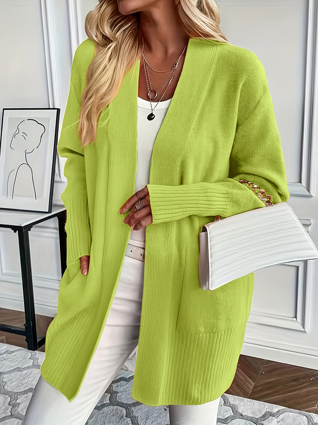 SVEA | Flor Gemütlicher Strickcardigan
