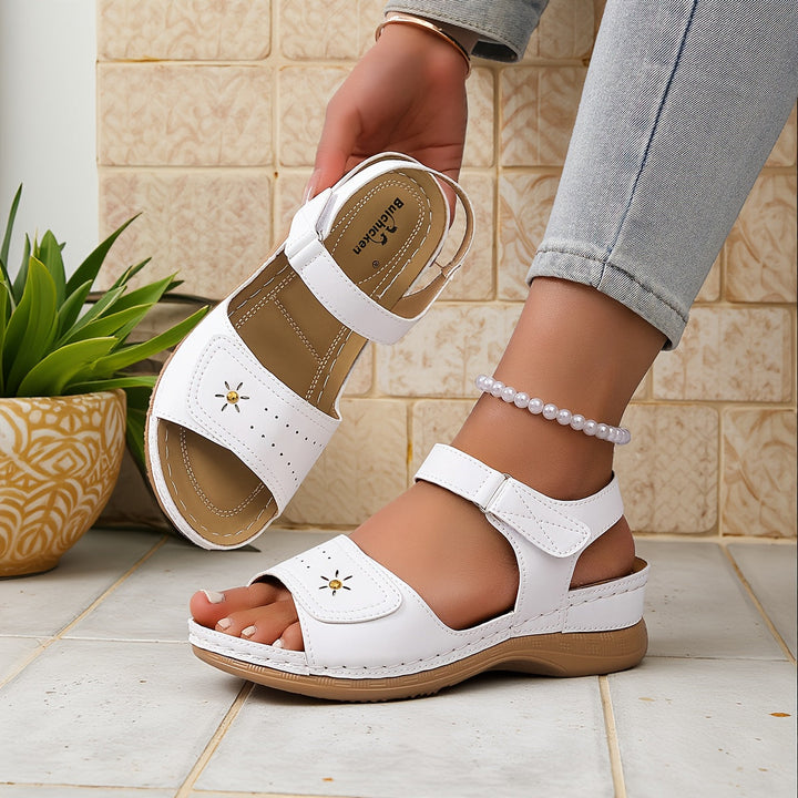Liana - Lightweight Summer Sandal with Velcro Closure