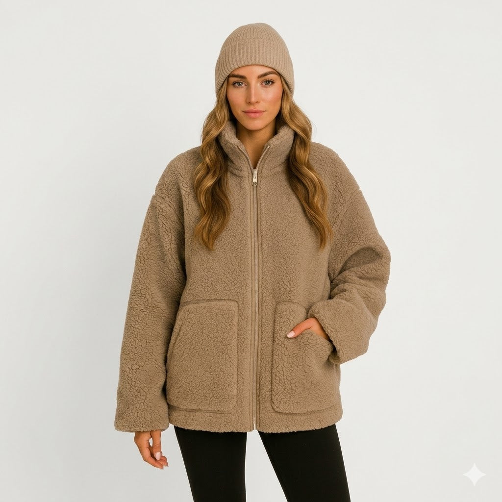 Jane | Amélie Dubois Elegant Teddy Fleece Jacket