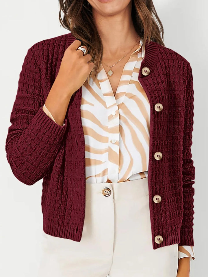 SVEA | Harper Strickjacke mit Knopfleiste
