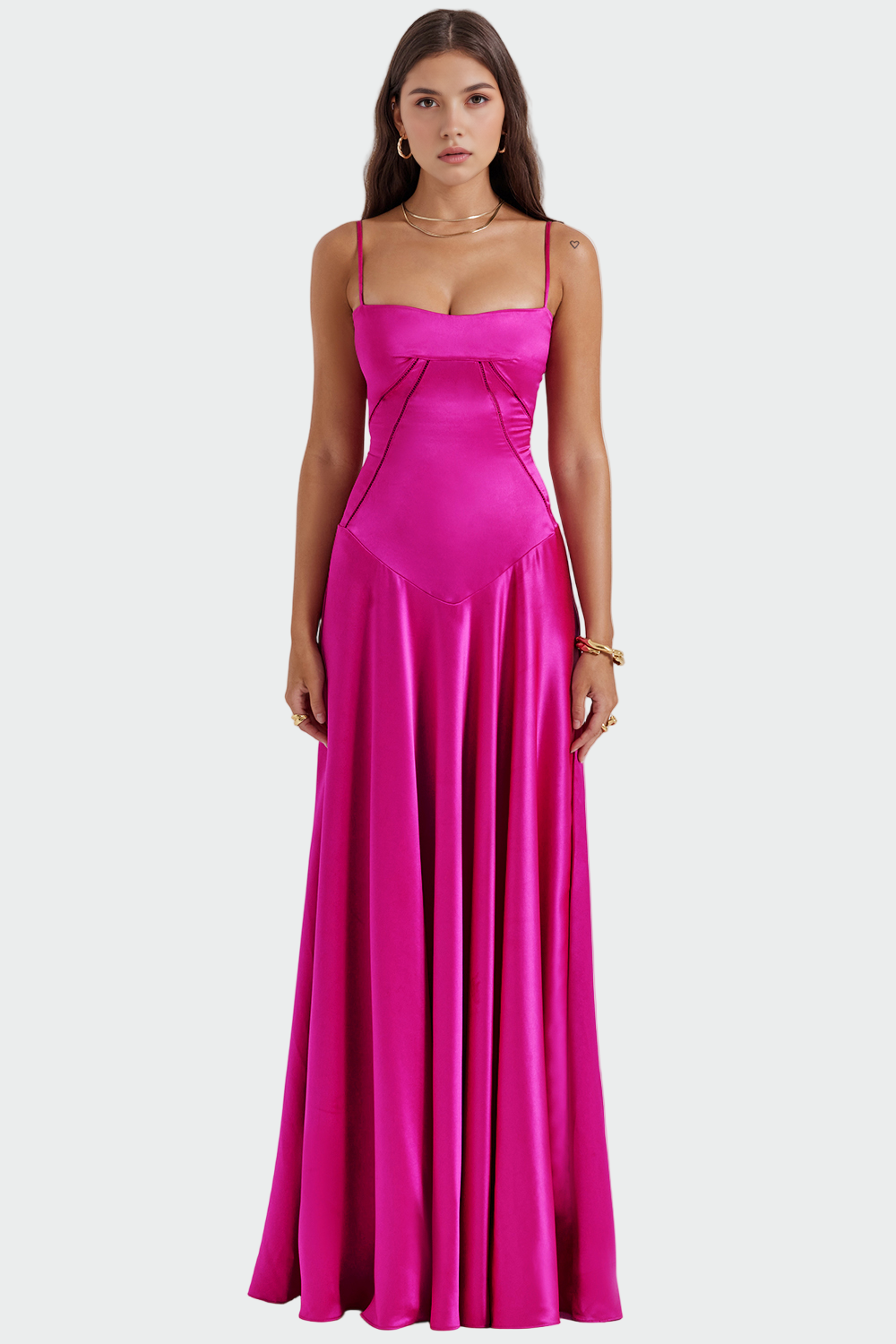 Vivienne – Satin Women's Dress