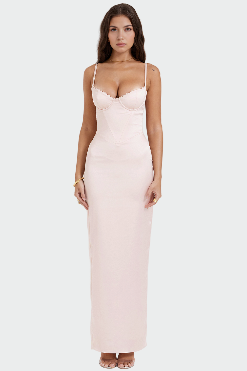 Katherine – Satin Dress