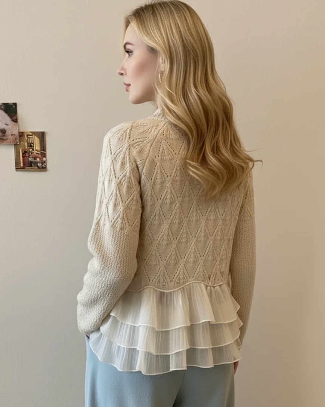 Jane | Ruffle Sweater
