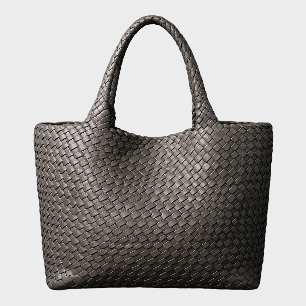 Jane | Hand-Woven Leather Tote
