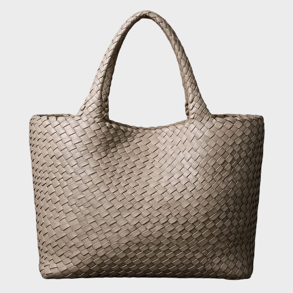 Jane | Hand-Woven Leather Tote