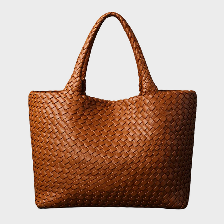 Jane | Hand-Woven Leather Tote