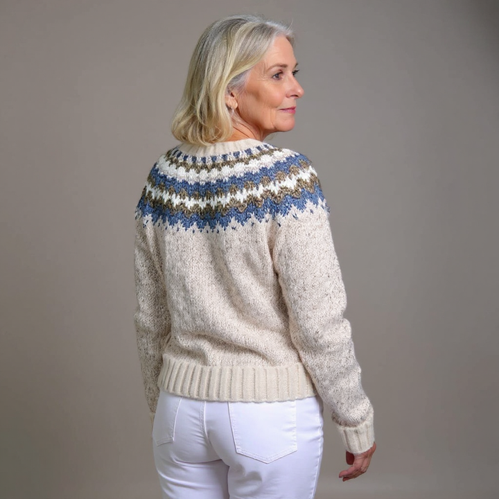 SVEA | Peyton Vintage Isländischer Cardigan