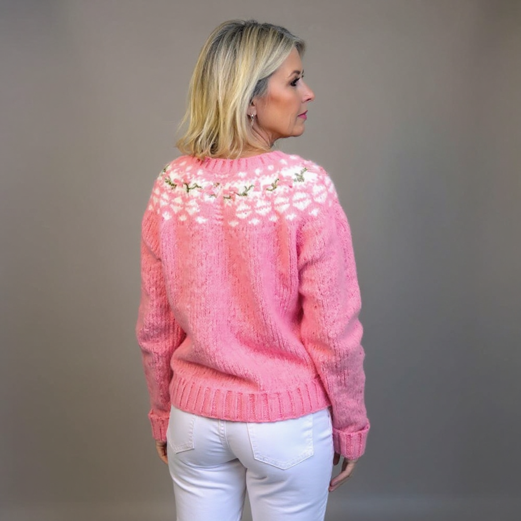 SVEA | Vivian Vintage Isländische Strickjacke