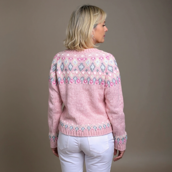 SVEA | Hasel Pink-Komfort-Cardigan