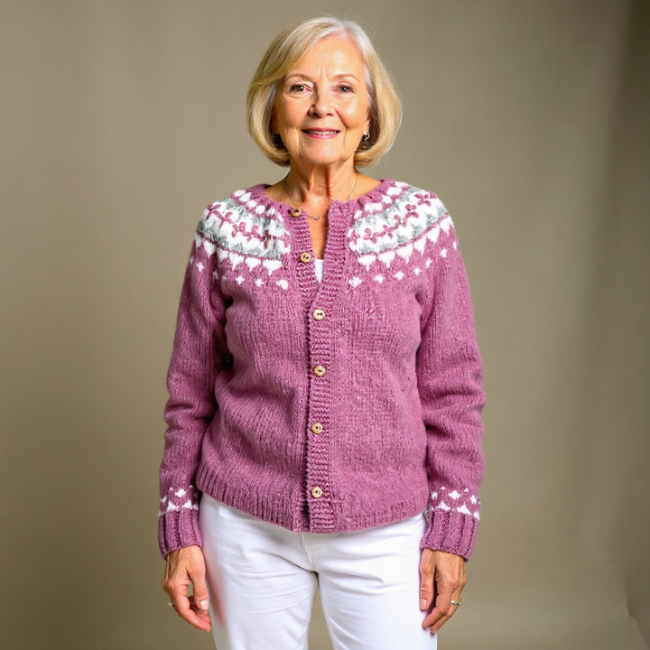 SVEA | Maya Vintage Isländischer Cardigan