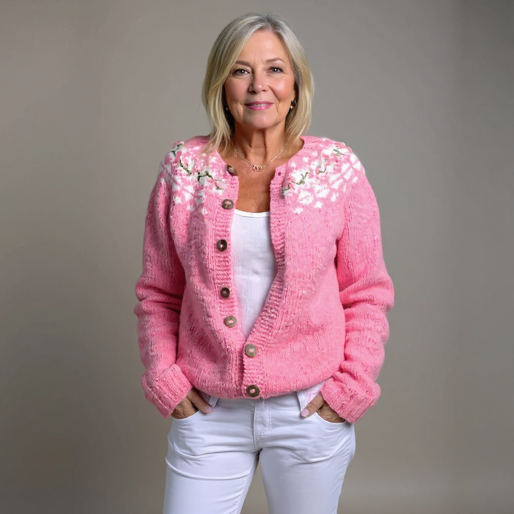 SVEA | Vivian Vintage Isländische Strickjacke