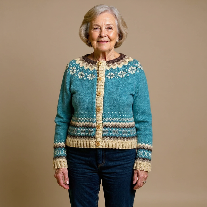 SVEA | Allaira Vintage Isländischer Cardigan