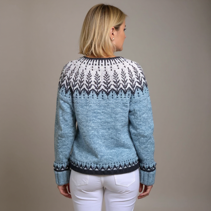 SVEA | Clara Vintage Isländischer Cardigan