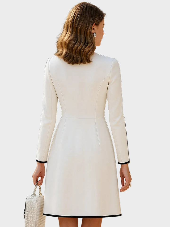 Sienna – Midi Dress Contrast