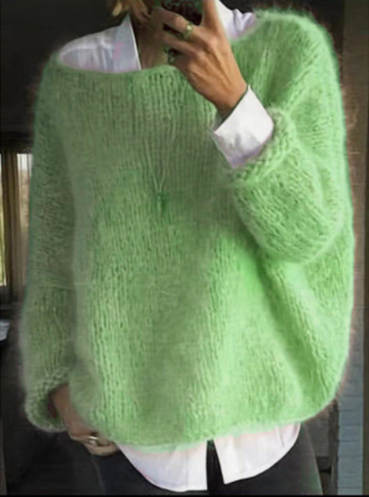 Jane | Fluffy Knit Sweater