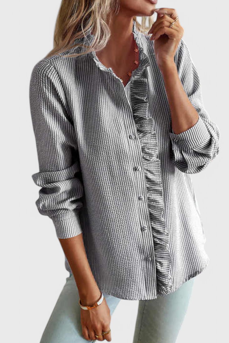 SVEA | Elegante Rüschenbluse