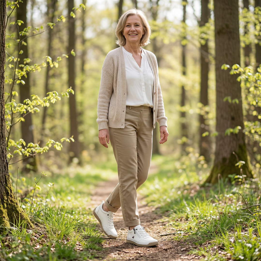 SVEA | Mila Komfortable Orthopädische Sneaker mit Reißverschluss