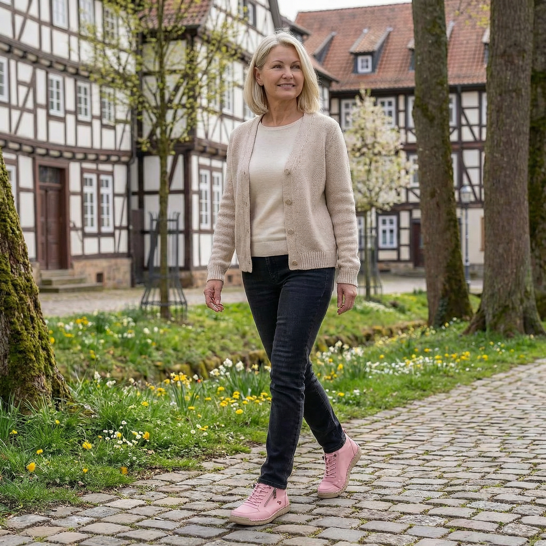 SVEA | Mila Komfortable Orthopädische Sneaker mit Reißverschluss