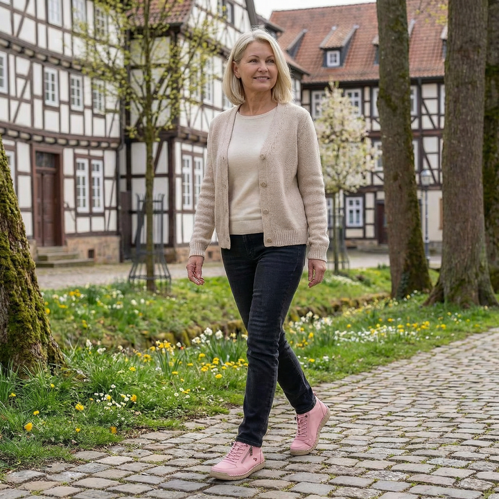 SVEA | Mila Komfortable Orthopädische Sneaker mit Reißverschluss