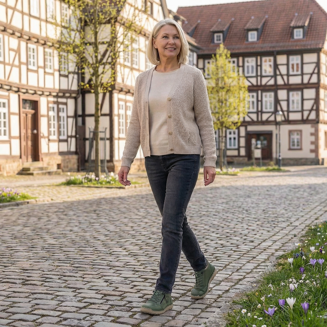 SVEA | Mila Komfortable Orthopädische Sneaker mit Reißverschluss