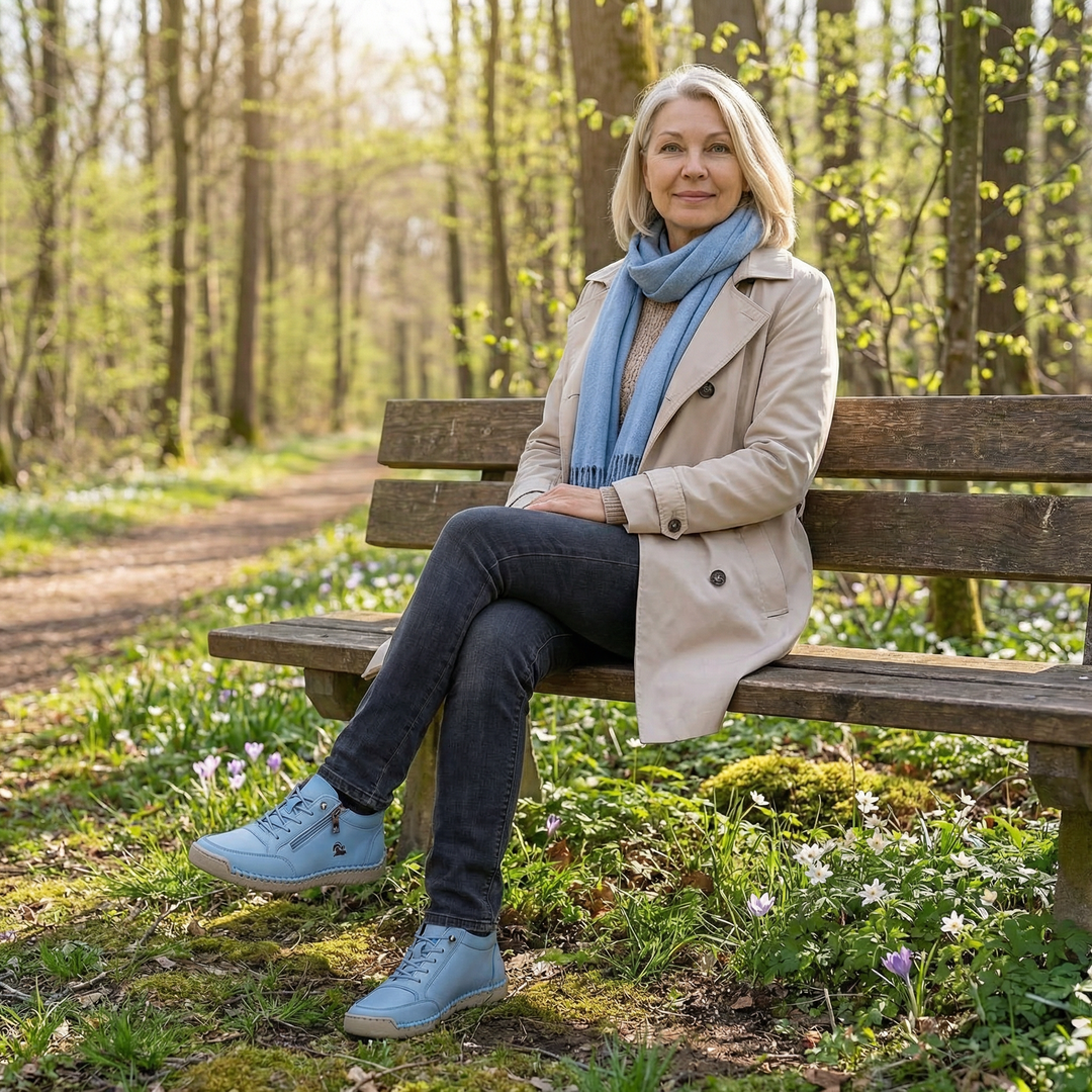 SVEA | Mila Komfortable Orthopädische Sneaker mit Reißverschluss