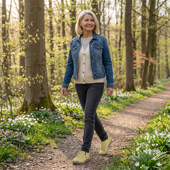 SVEA | Mila Komfortable Orthopädische Sneaker mit Reißverschluss