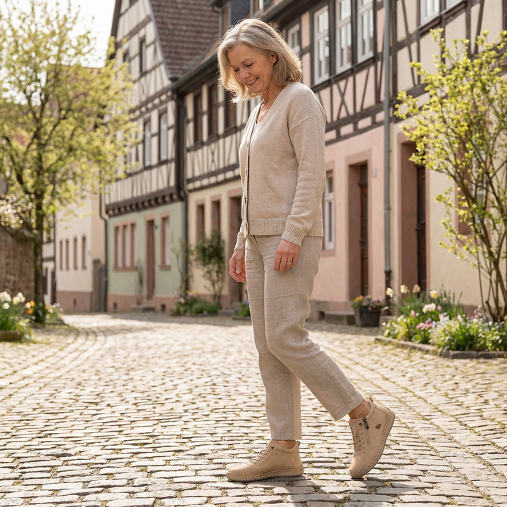 SVEA | Mila Komfortable Orthopädische Sneaker mit Reißverschluss