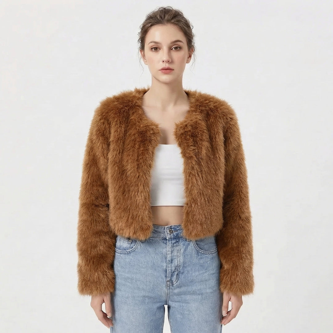 SVEA | Edle Kunstfell-Jacke