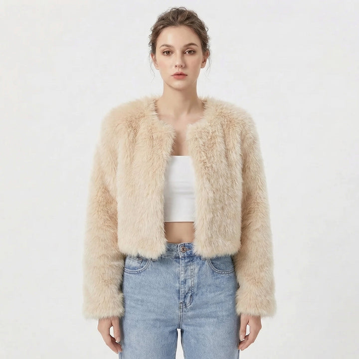 SVEA | Edle Kunstfell-Jacke