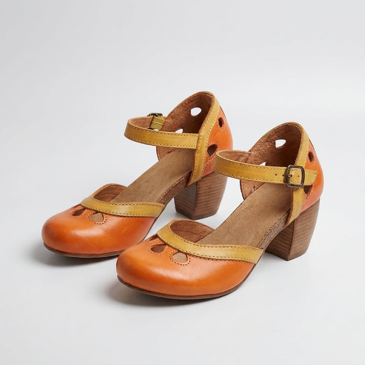 Laisy - Orthopaedic Sandals with Low Heel