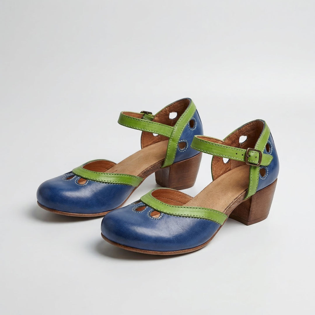 Laisy - Orthopaedic Sandals with Low Heel