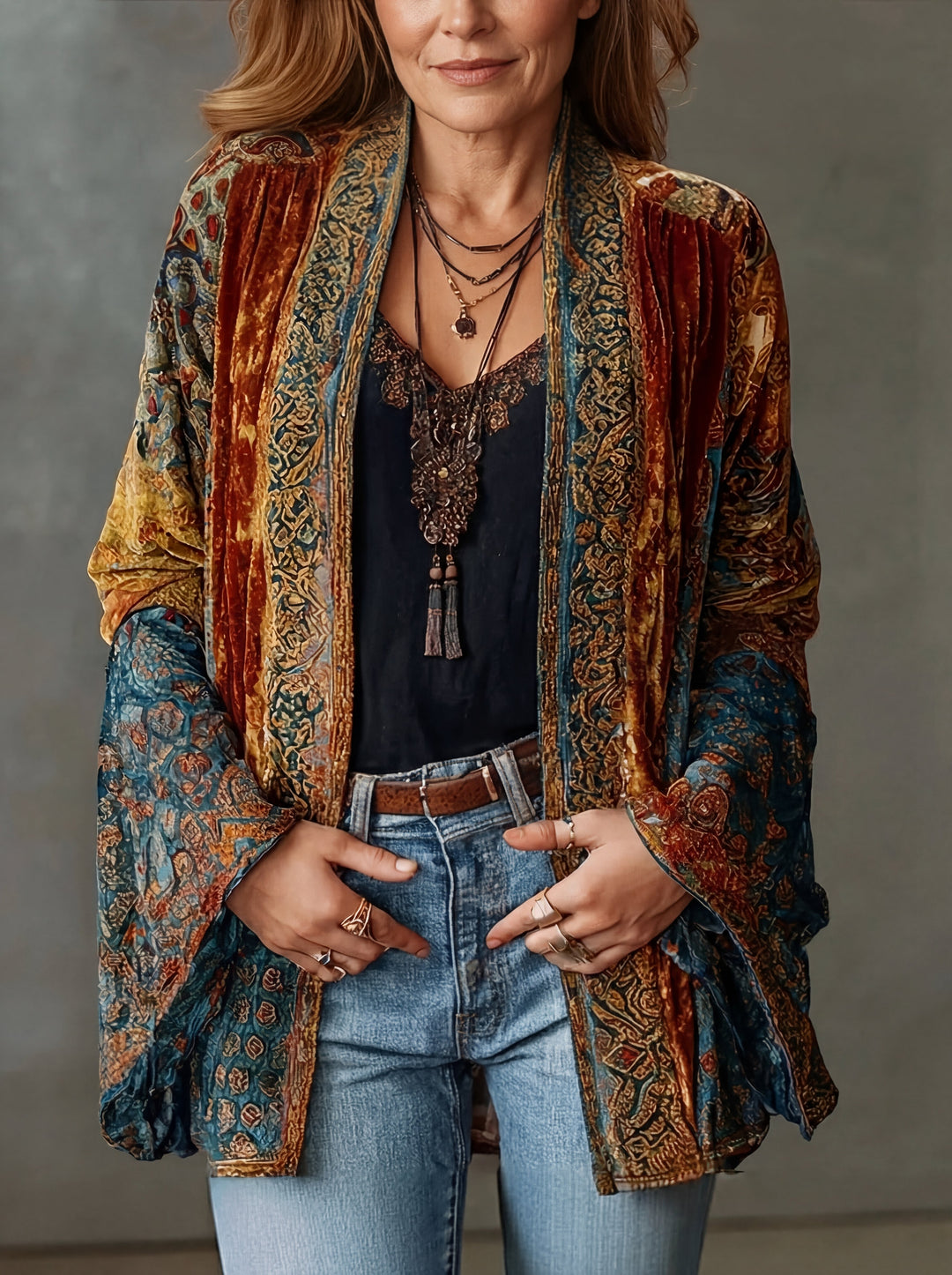 SVEA | Aria Boho-Kimono-Jacke