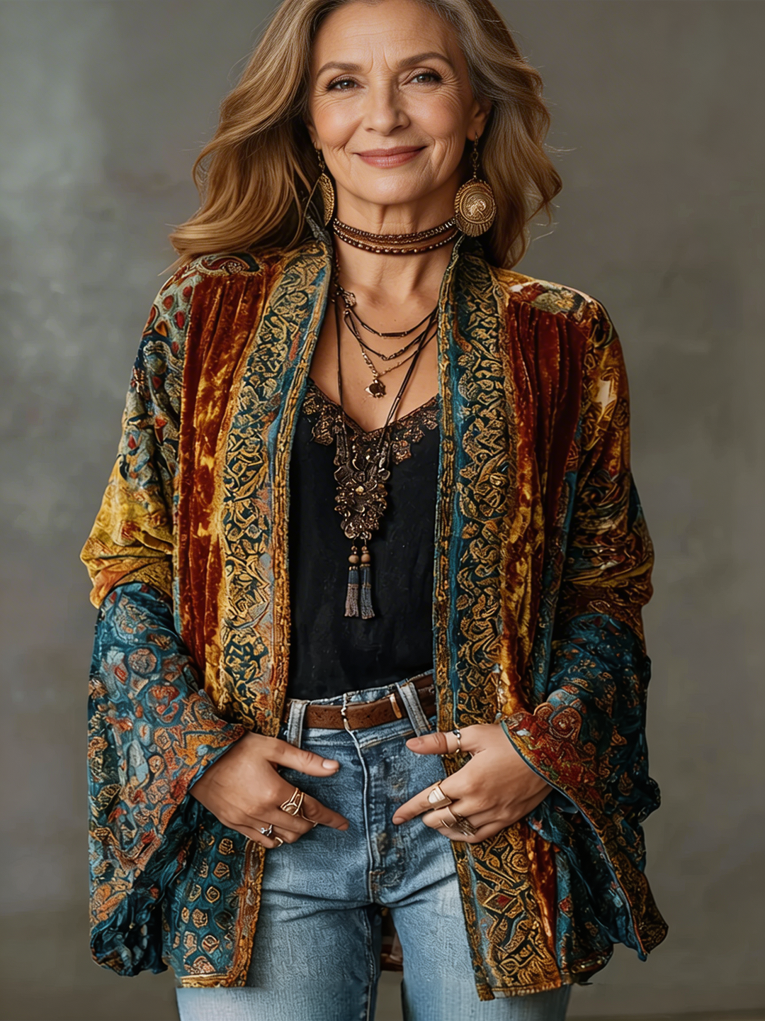 SVEA | Aria Boho-Kimono-Jacke