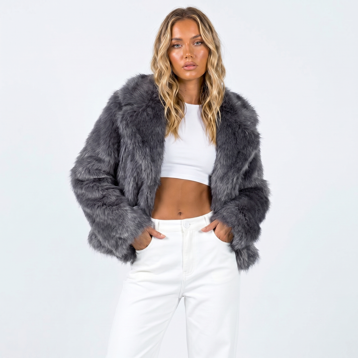 Jane | Elegant Faux Fur Jacket