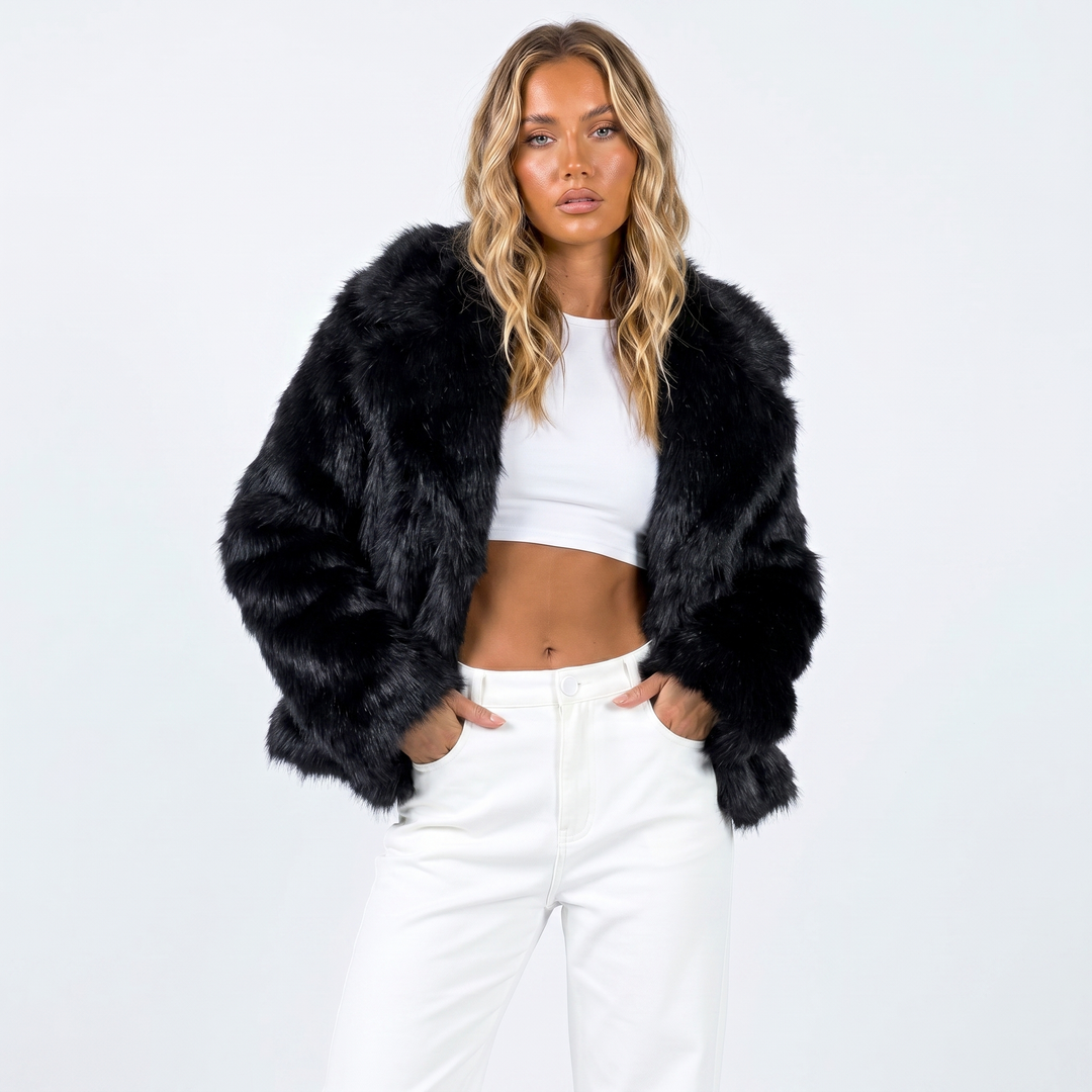 Jane | Elegant Faux Fur Jacket