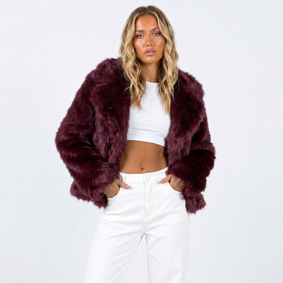 Jane | Elegant Faux Fur Jacket