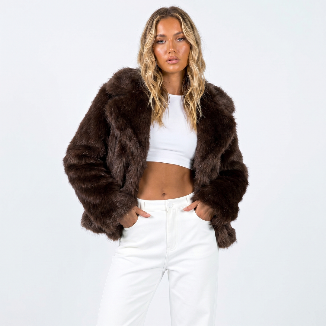 Jane | Elegant Faux Fur Jacket