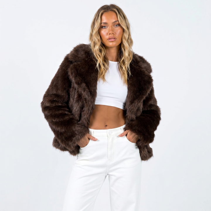 Jane | Elegant Faux Fur Jacket