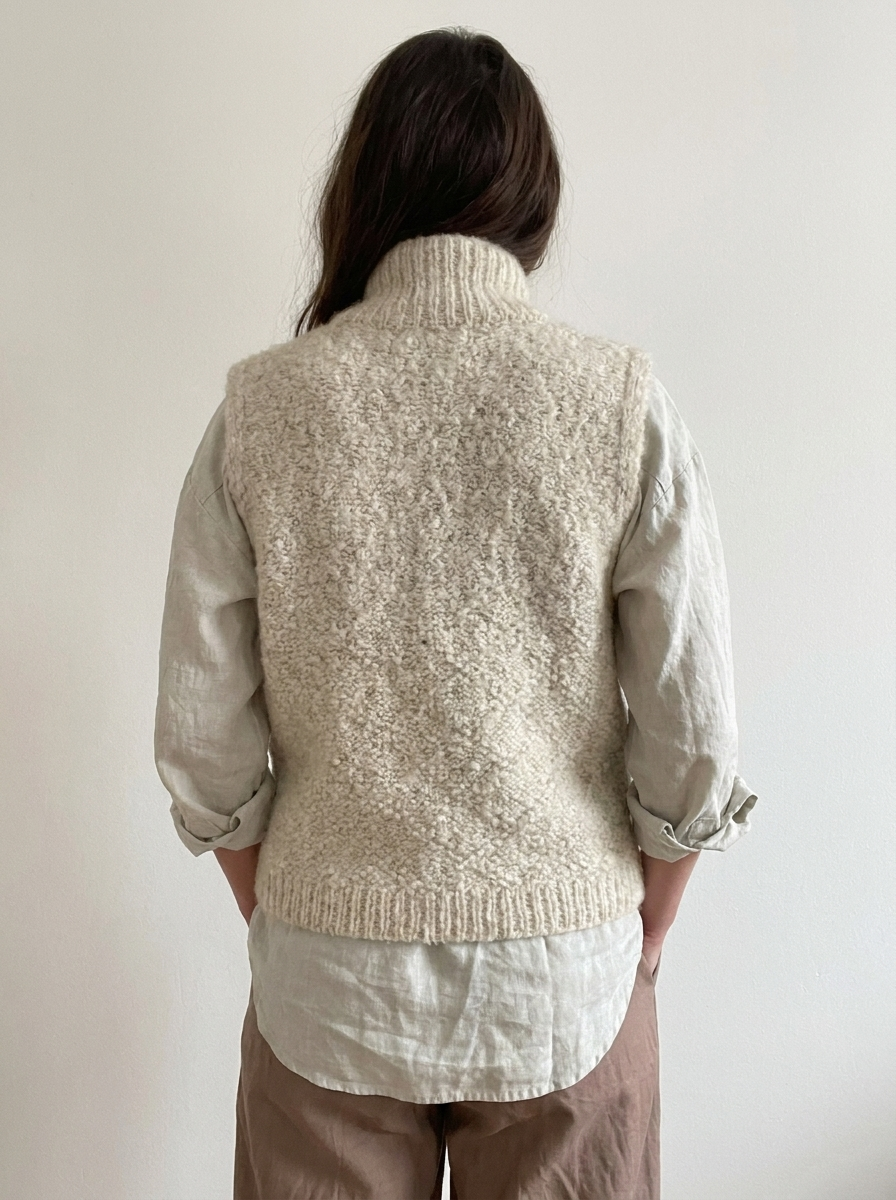 SVEA | Ingrid Eleganter Ärmelloser Cardigan