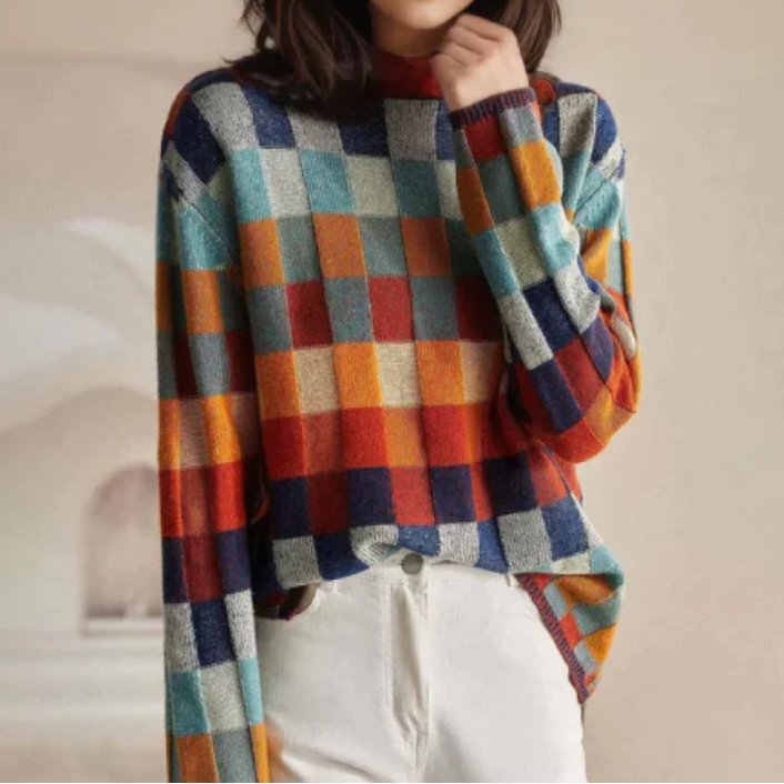 Jane | Cozy Retro Cashmere Sweater
