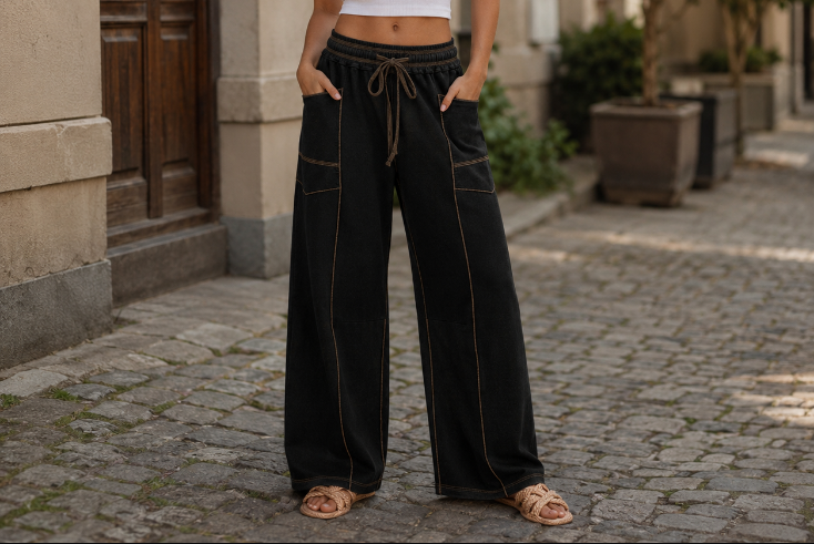 SVEA | Barrel-Pants – Weite Sommer-Loungehose für jeden Moment