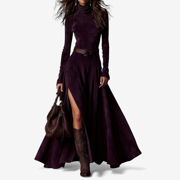 SVEA | Elegantes langes Kleid mit fließender Silhouette