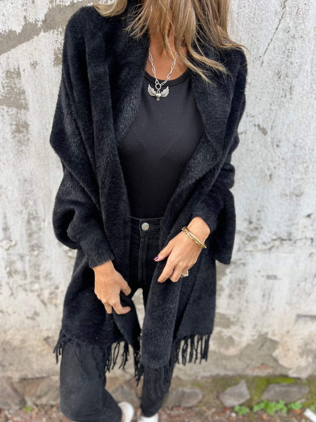 SVEA | Hannah Eleganter Langärmeliger Wickelpulli