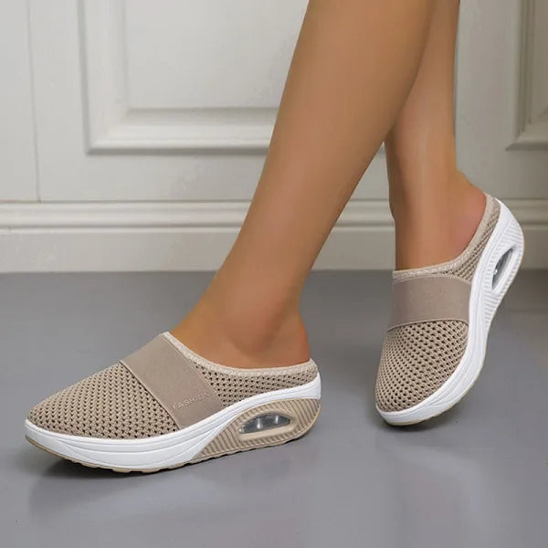 Compa - Orthopaedic Sandals with Wedge Heels