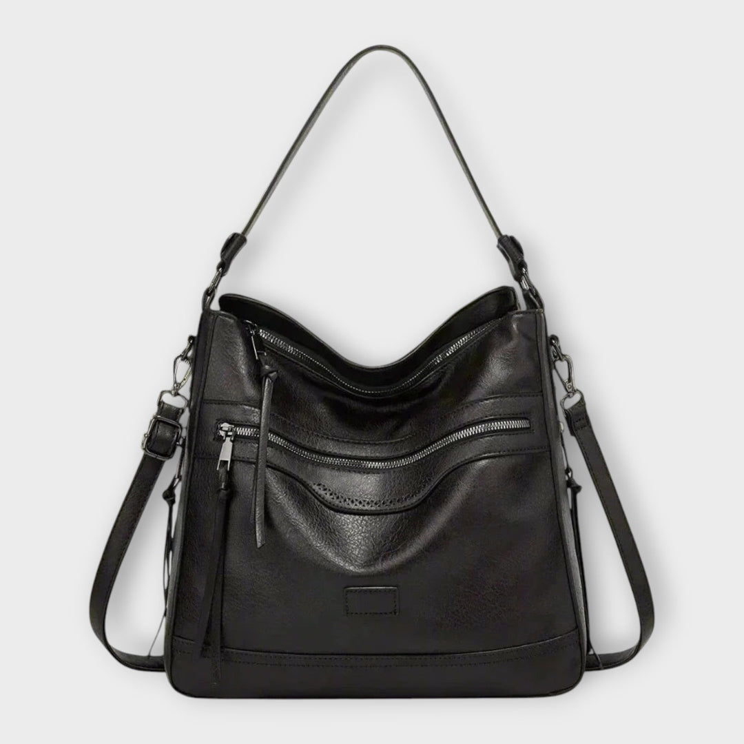 SVEA | Olivia Klassische Retro-Schultertasche