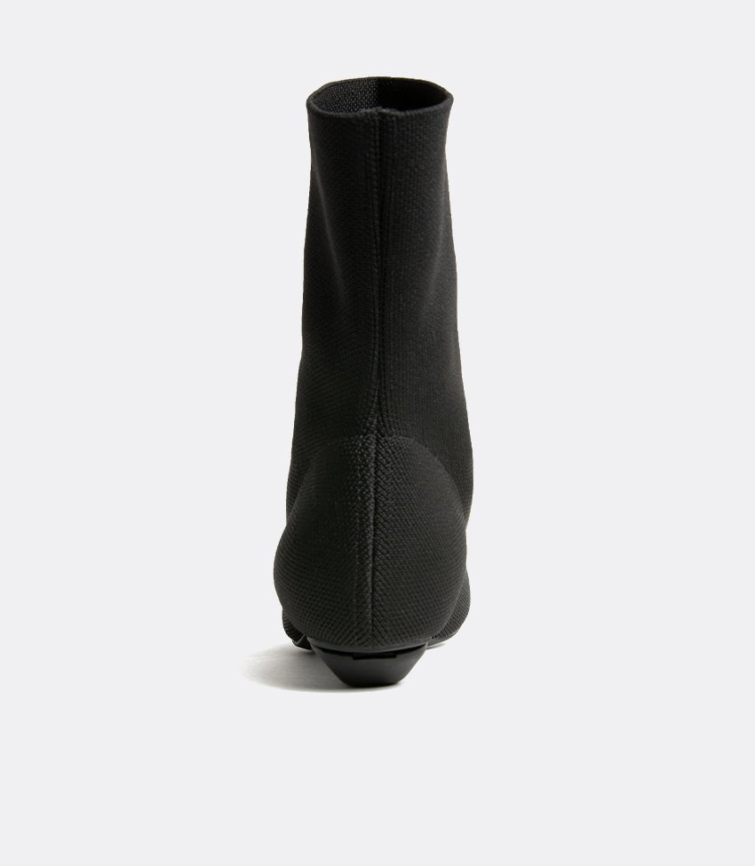 Jane | Black Knit Boots