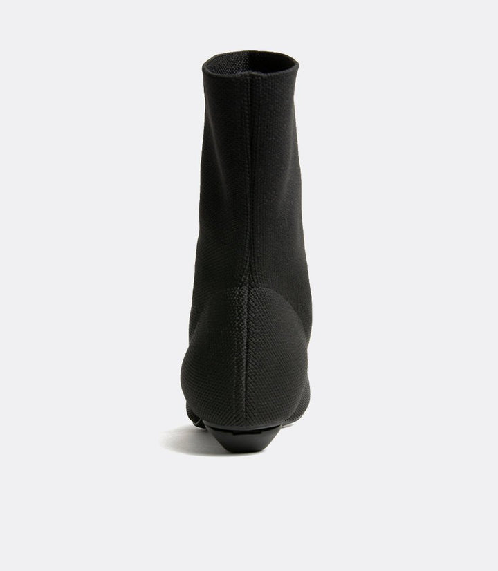 Jane | Black Knit Boots