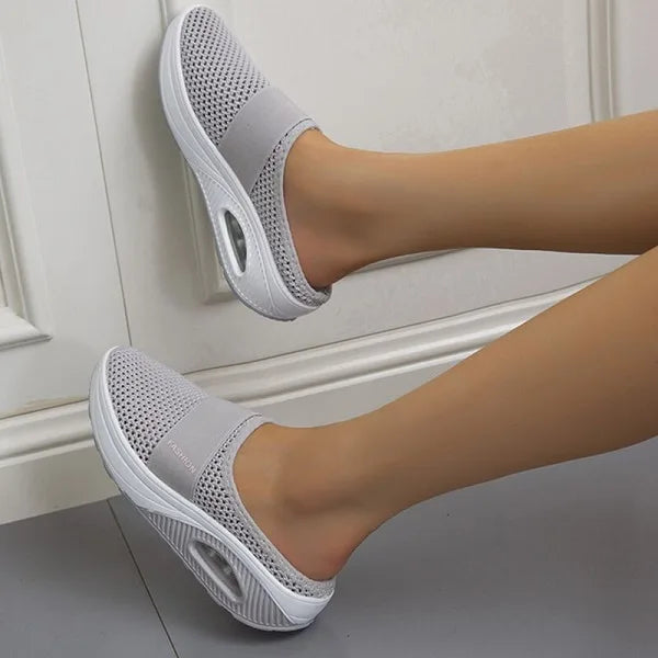 Compa - Orthopaedic Sandals with Wedge Heels